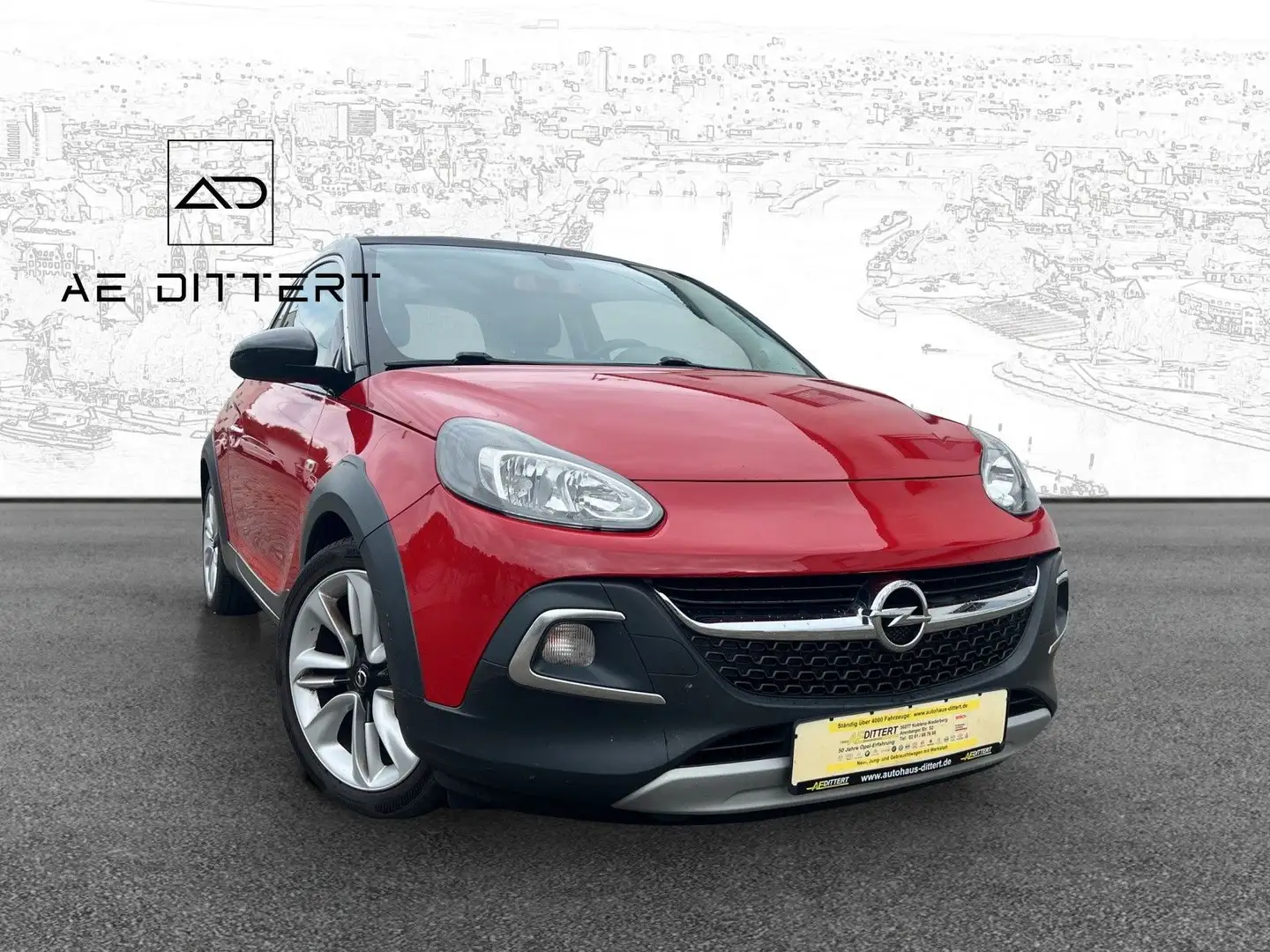 Opel Adam Rocks Open Air+SHZ+LHZ+Faltdach+ Rot - 2