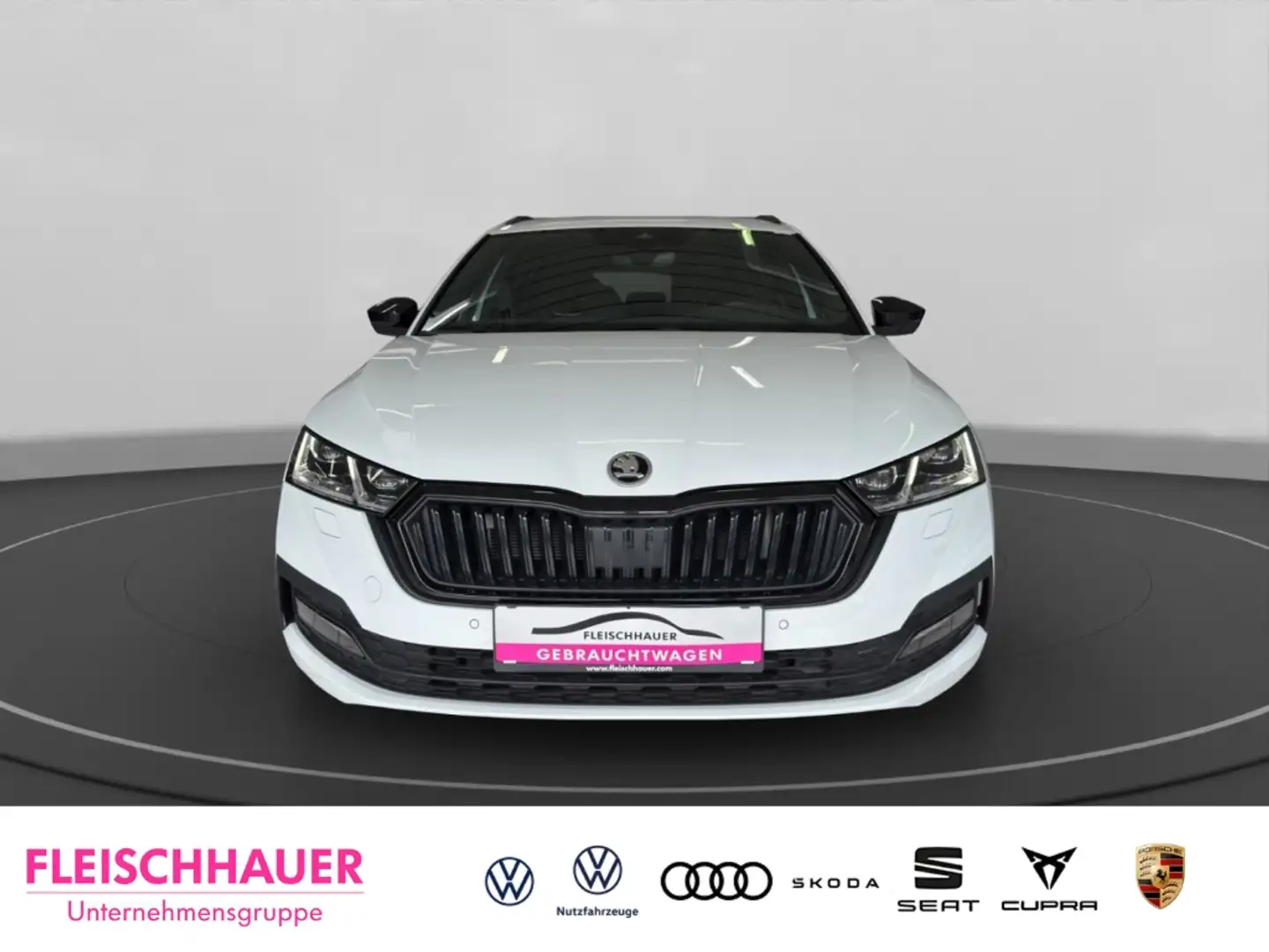 Skoda Octavia Combi First Edition 1.5 TSI LED+PANO+AHK+NAVI+CARP Weiß - 2