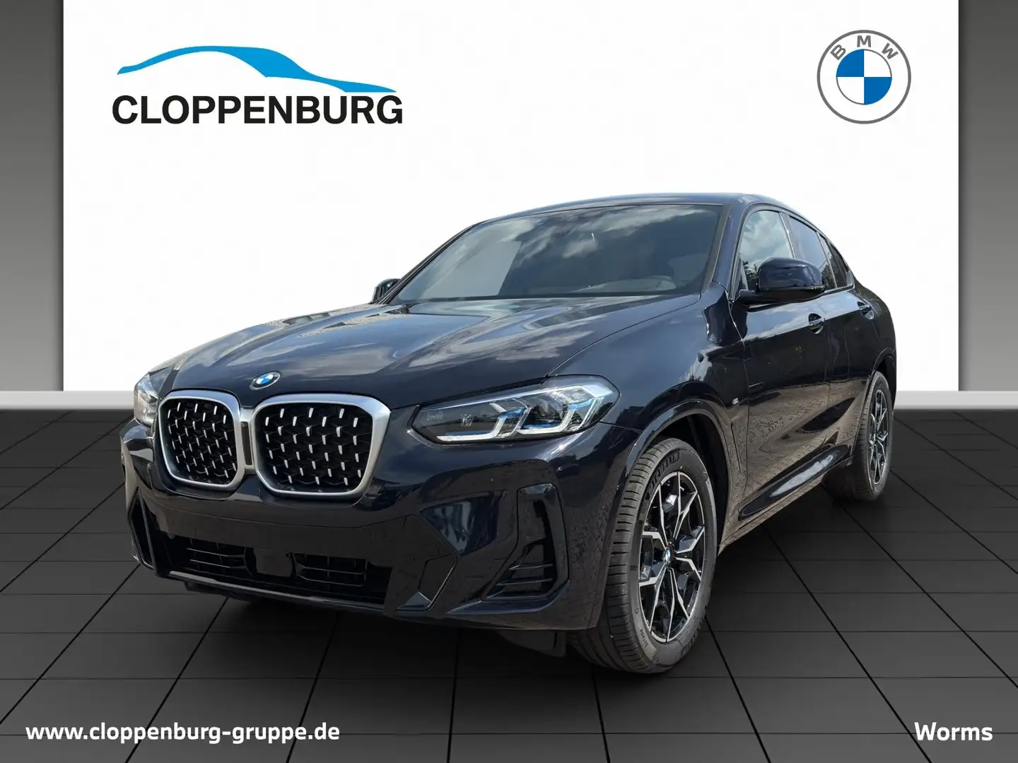BMW X4 xDrive20d M Sportpaket Head-Up UPE: 77.420€ Noir - 1