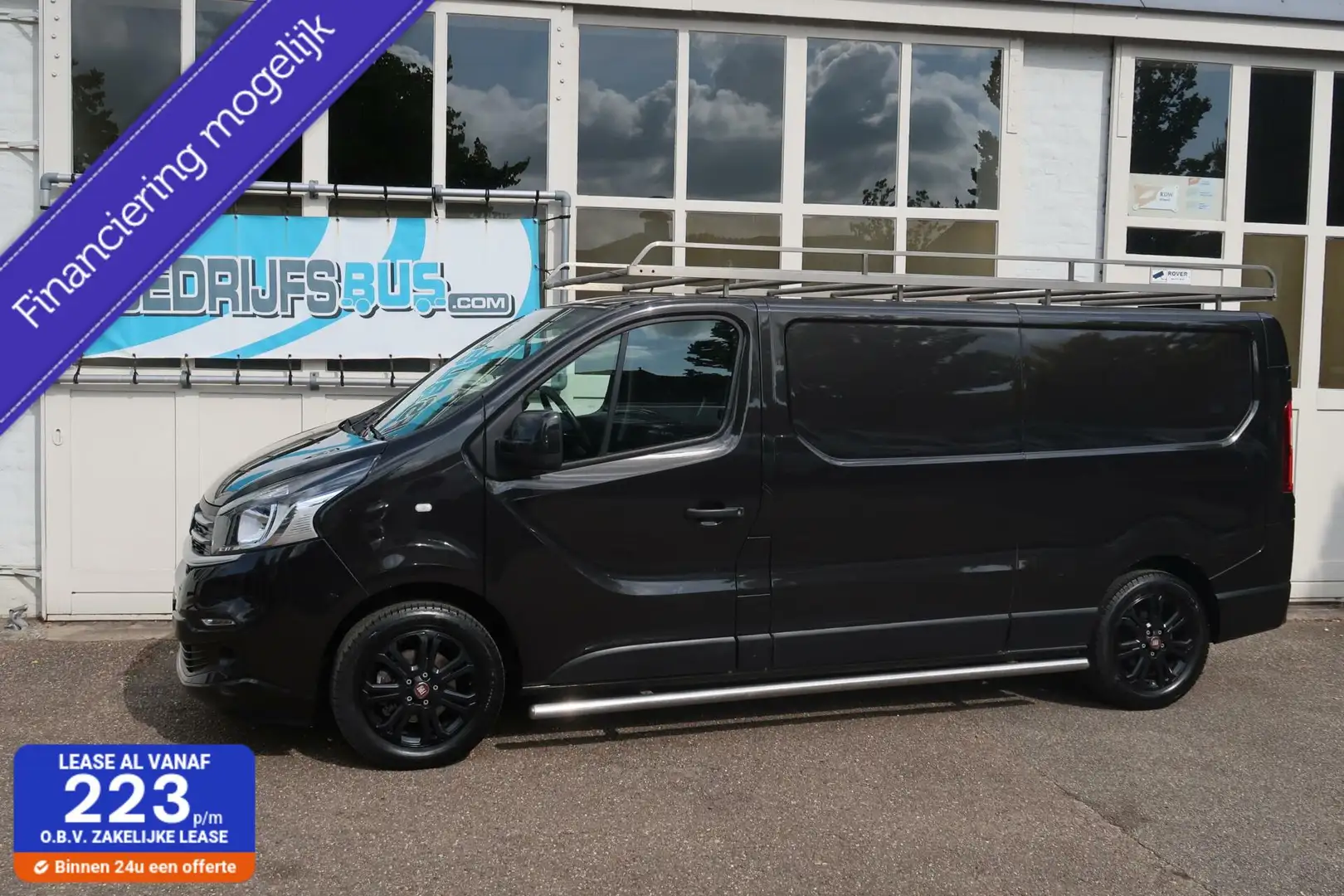 Fiat Talento 125PK SX|Camera|Imperiaal|Navi Zwart - 1