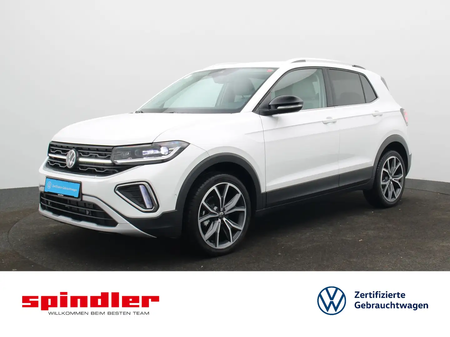 Volkswagen T-Cross Style 1.0 TSI DSG/ IQ.DRIVE, Matrix, AHK Weiß - 1