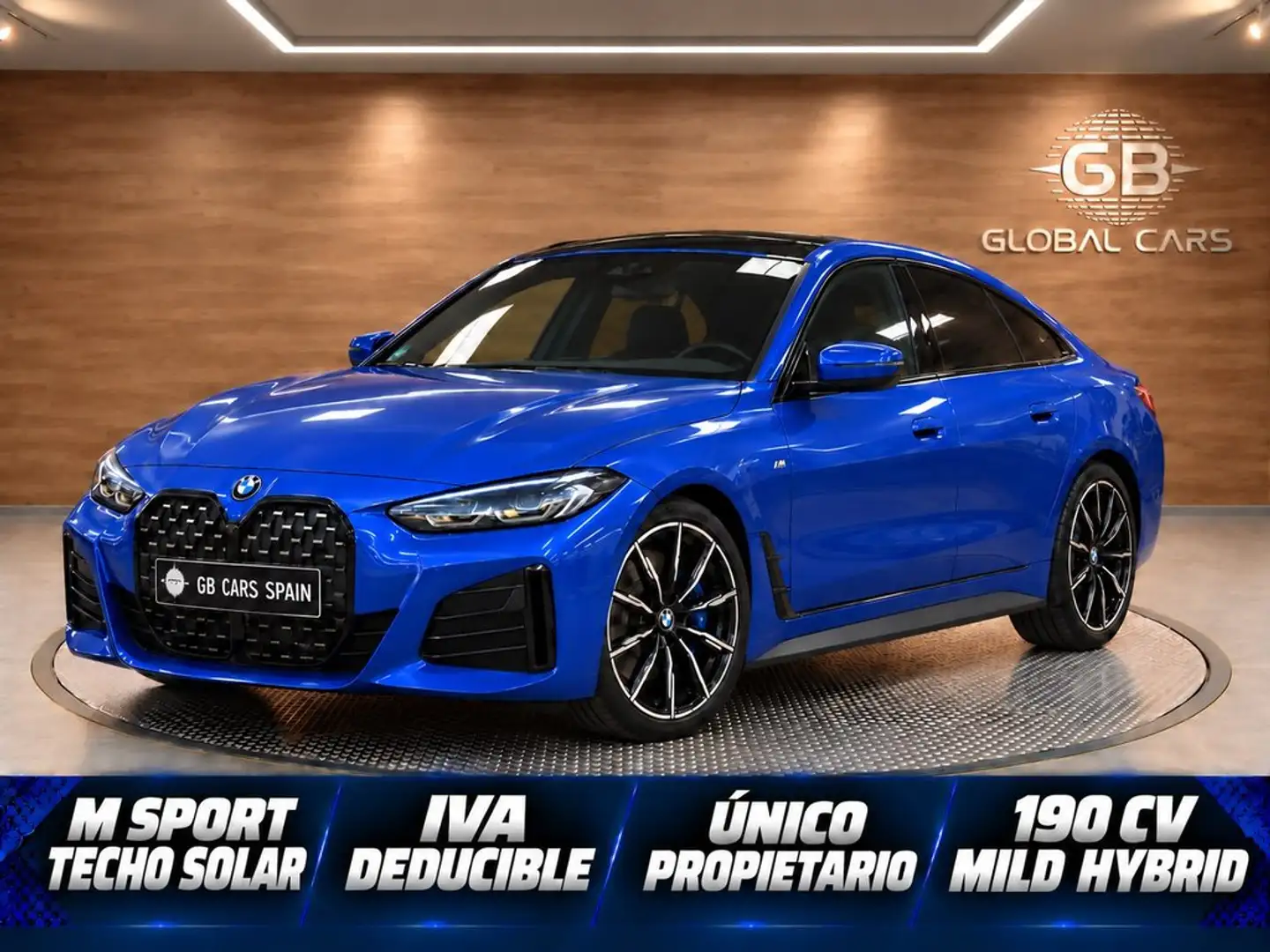BMW 420 420d Gran Coupé Azul - 1
