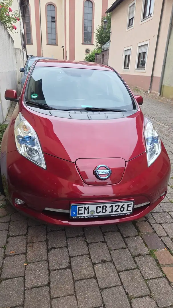 Nissan Leaf Leaf 30 kWh (mit Batterie) Tekna Czerwony - 1