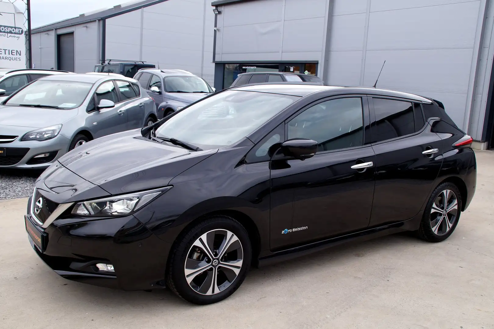 Nissan Leaf 40 kwh ZeroEmission _Entretenu _Garantie✅ Zwart - 2