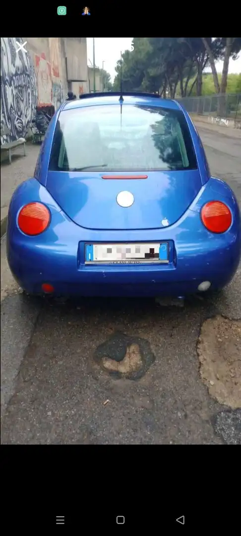 Volkswagen New Beetle 1.6 102cv Kék - 2