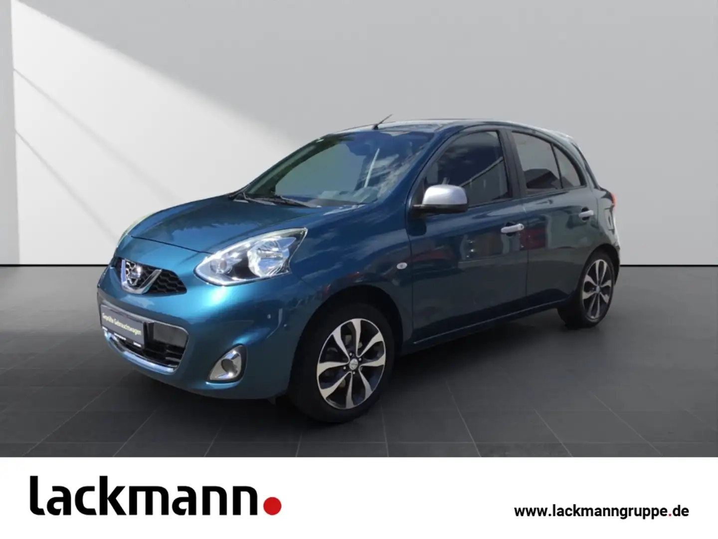 Nissan Micra 1.2 N-Tec*SHZ*NAVI*PDC*AHK* Blau - 1