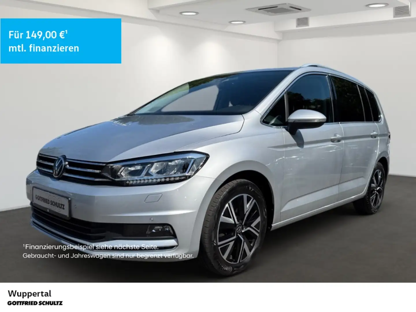 Volkswagen Touran 1.5 TSI NAVI PANO ACC KAM LED PDC LM Argent - 1
