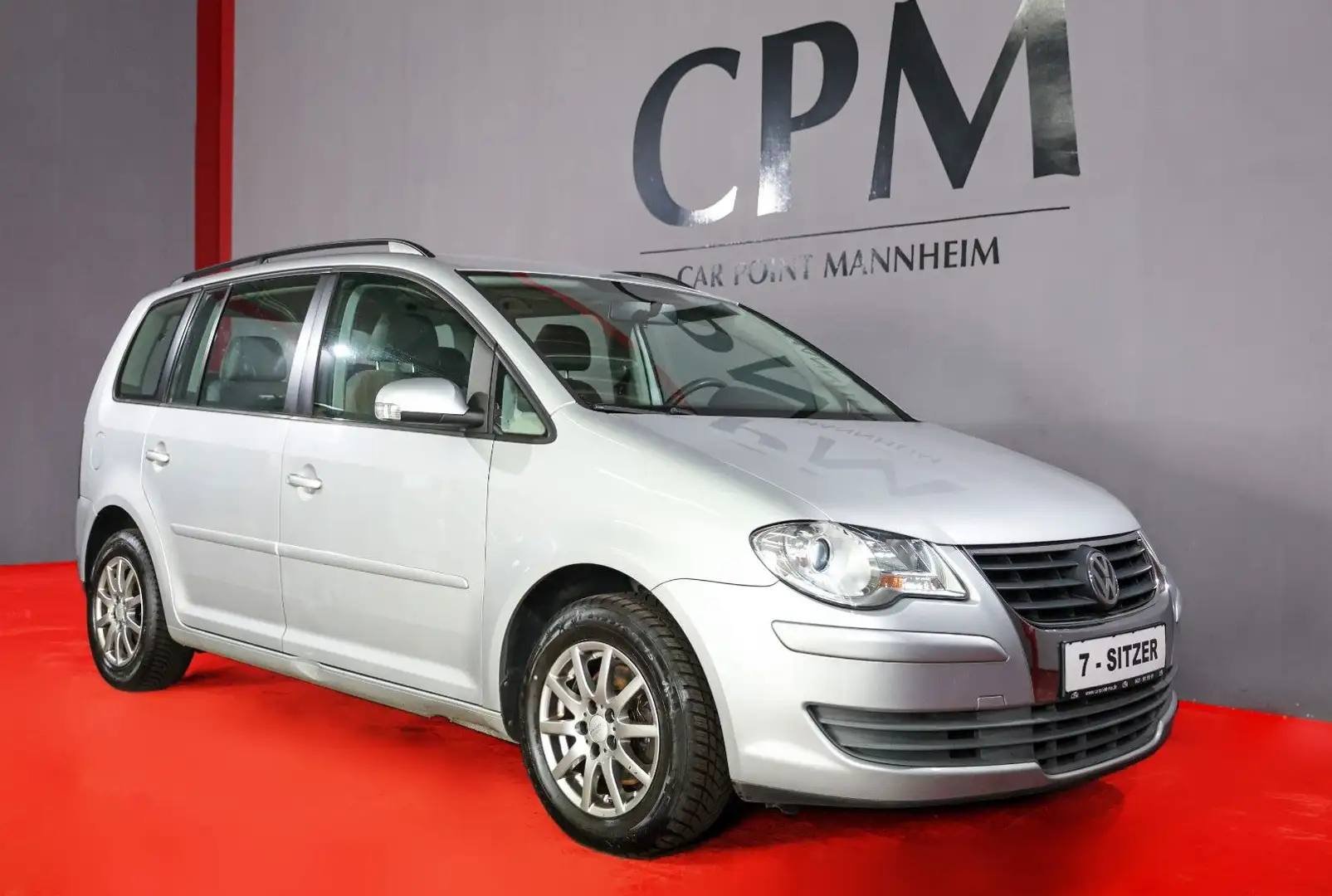 Volkswagen Touran TOURAN TRENDLINE 7-SITZER TEMP. TÜV NEU 1.HD Argent - 1
