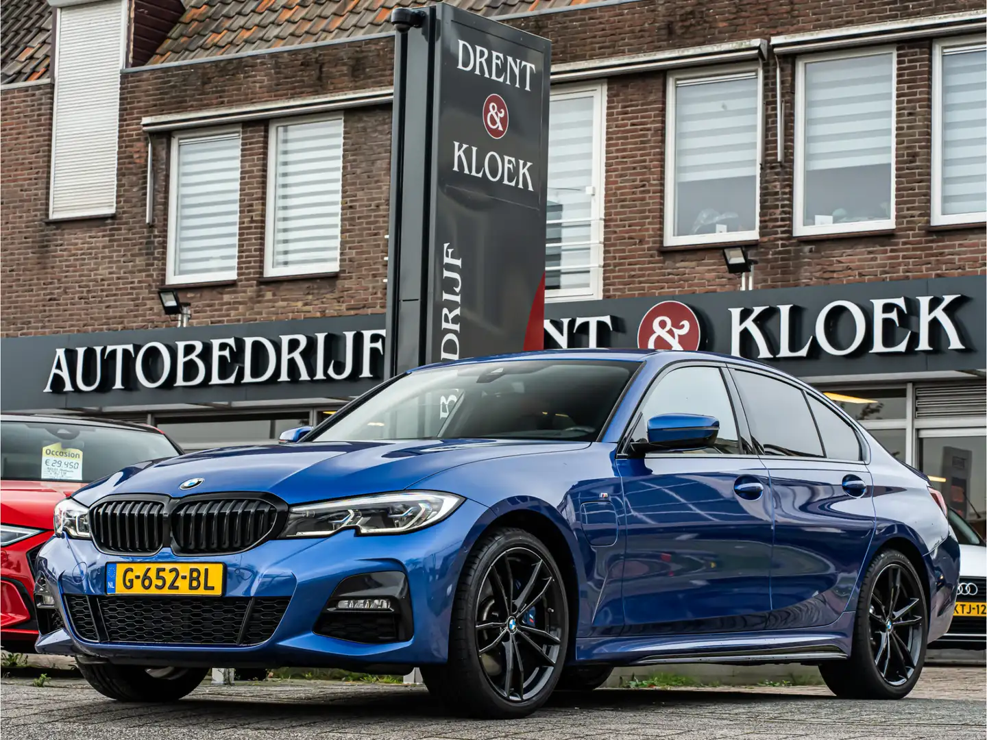 BMW 330 3-serie 330e High Executive ORG NL LASER HARMAN KA Modrá - 1