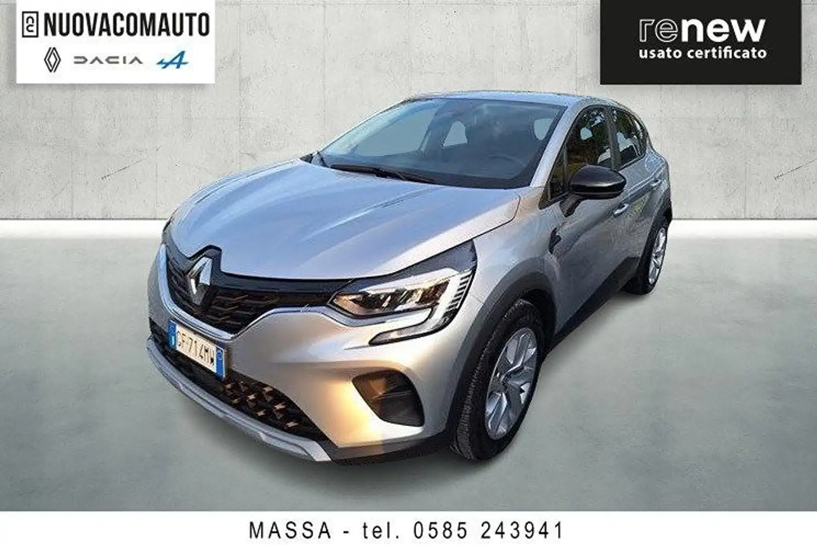 Renault Captur 1.6 hybrid Zen E-Tech 145cv auto Grigio - 1