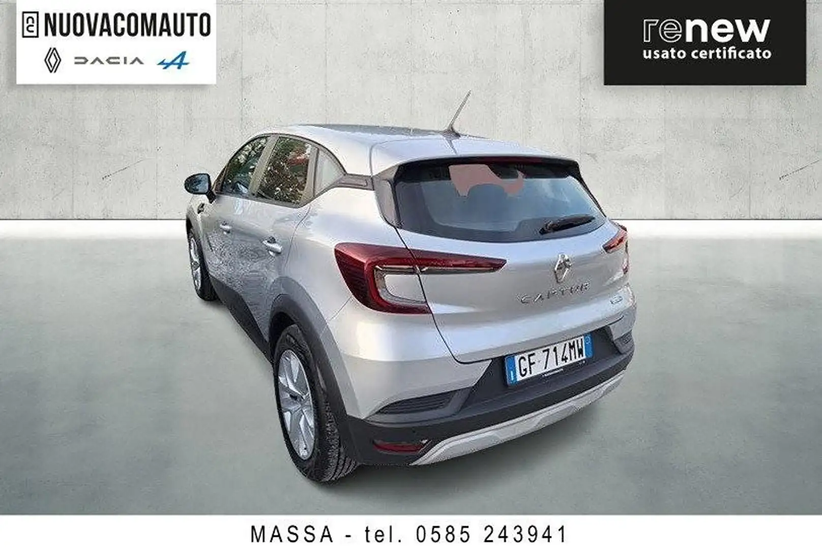 Renault Captur 1.6 hybrid Zen E-Tech 145cv auto Grigio - 2