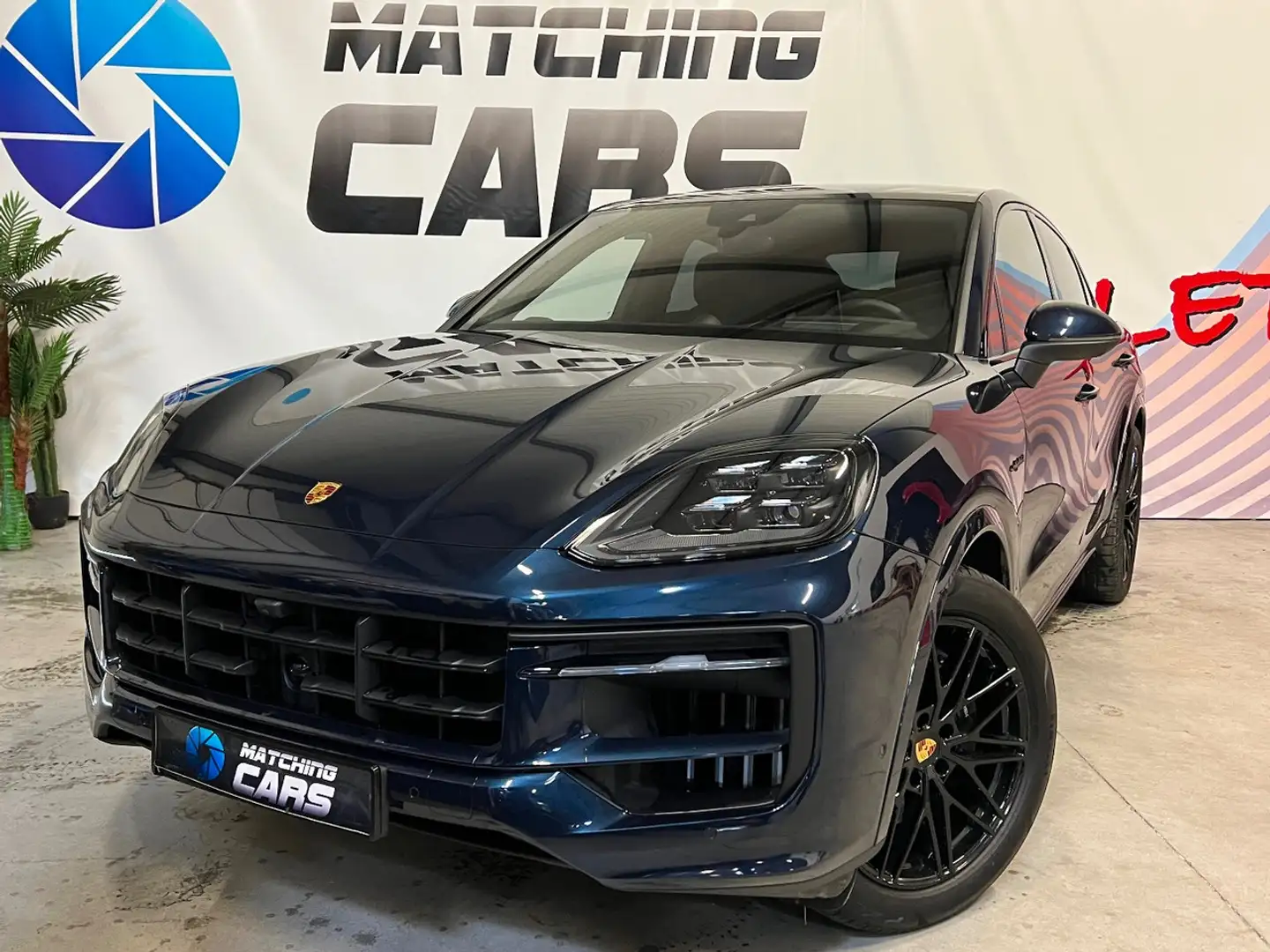 Porsche Cayenne Cayenne Coupe E-Hybrid 3.0 V6 470ch Tiptronic BVA Bleu - 1