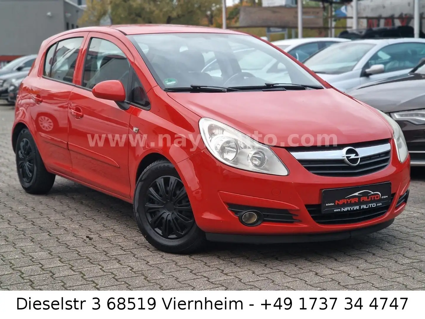Opel Corsa D CATCH ME | Klima | Tempomat| 8x Bereift Rot - 2
