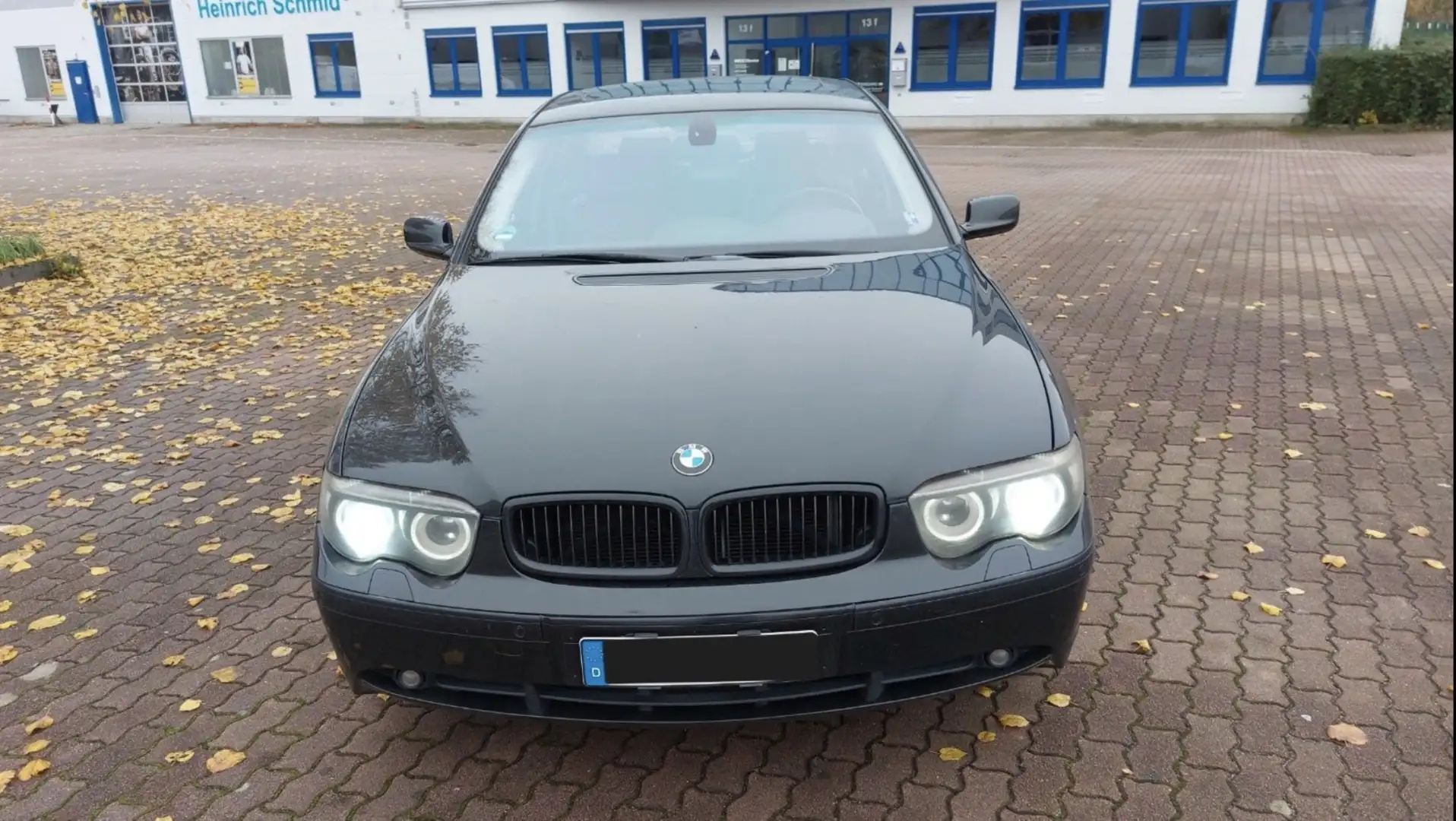 BMW 745 745Li Fekete - 2