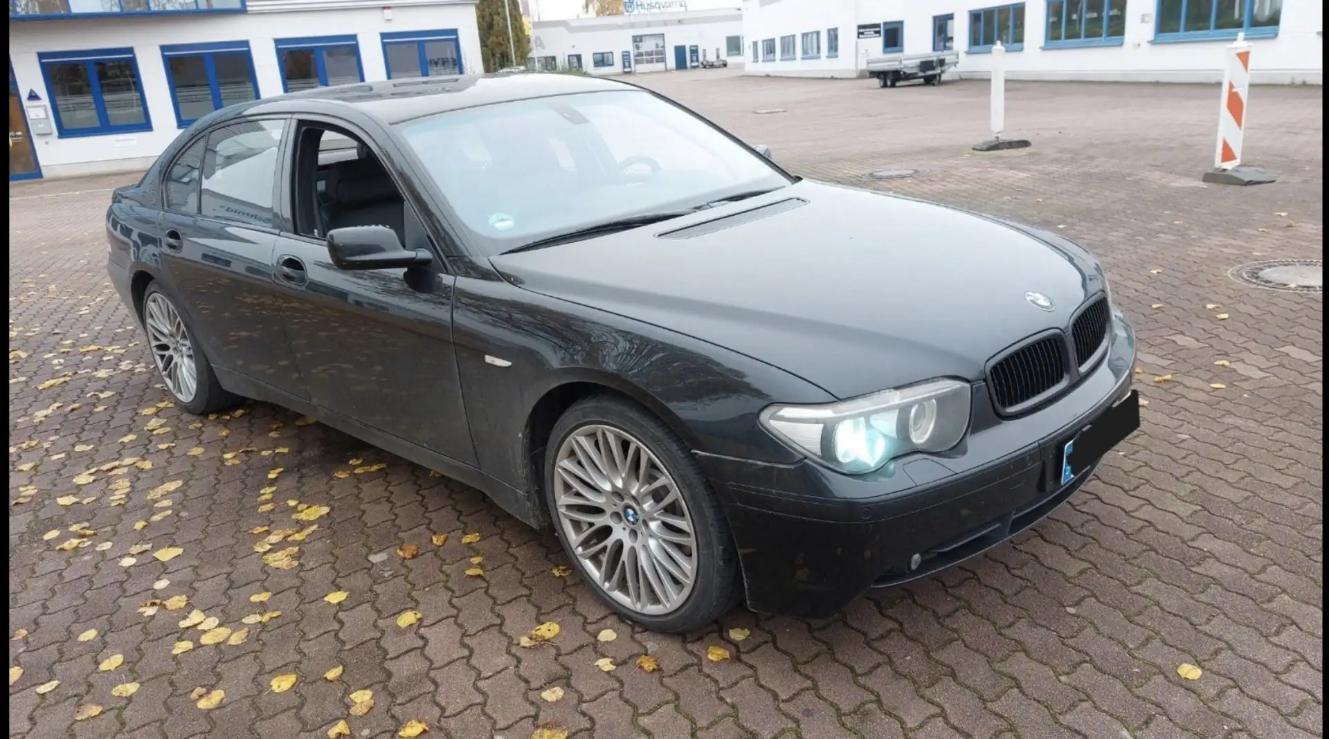 BMW 745 745Li Fekete - 1