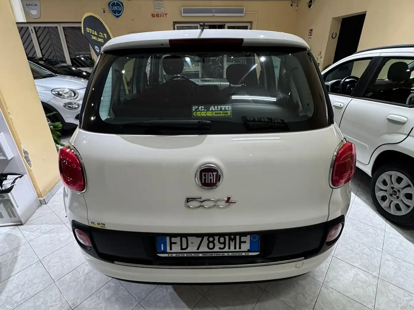 Fiat 500L 500L 2012 0.9 tw air natural power Lounge 80cv E6 Bianco - 2