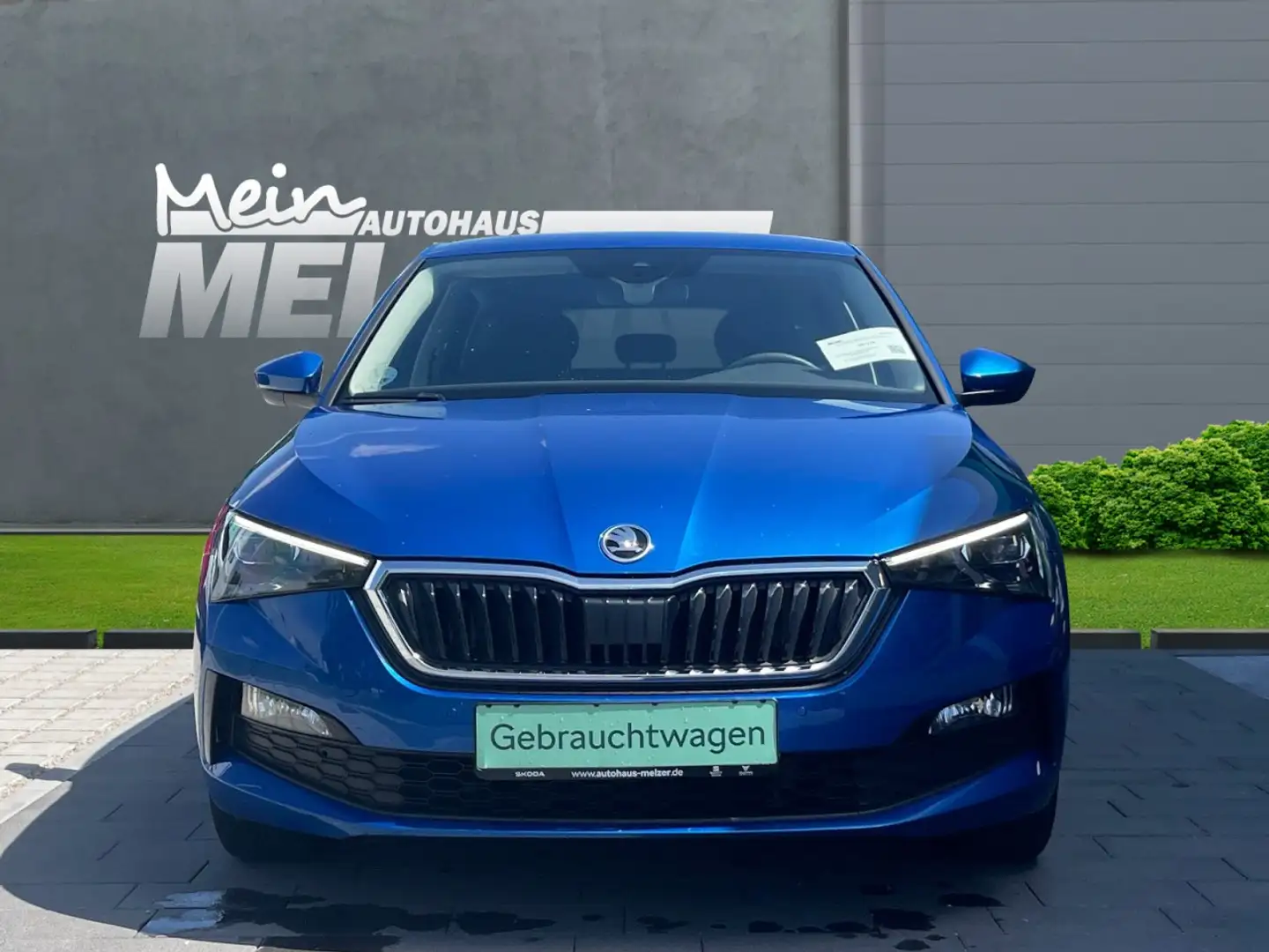 Skoda Scala DRIVE 125 1.0 TSI PDC+SHZ+ALU+WSS BEHEIZT Klima Blau - 2