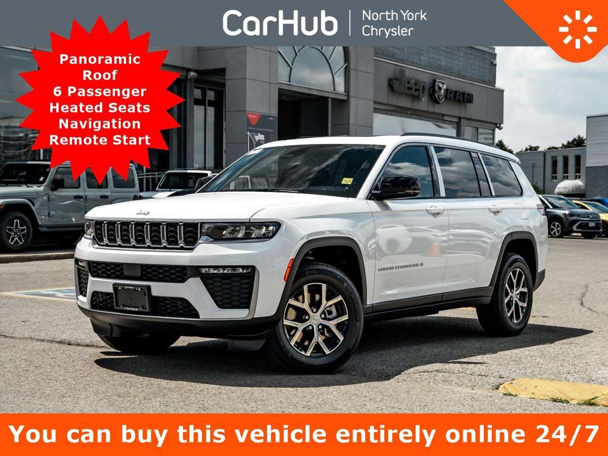 2026 Jeep Grand Cherokee Limited Panoroof 6 Pass Heated Seats Navi Remote S