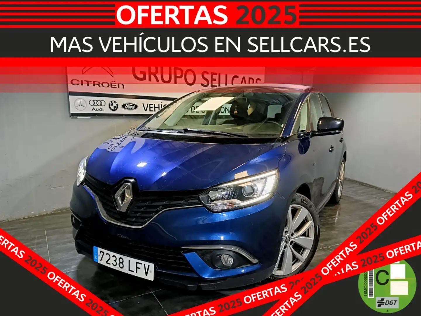 Renault Scenic dCi Limited Blue 88kW Azul - 1