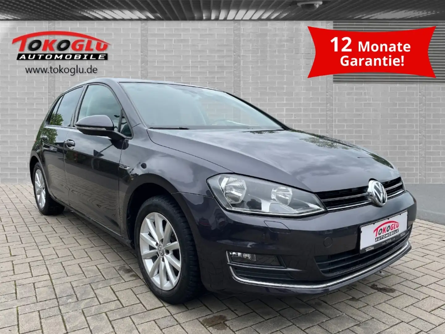 Volkswagen Golf VII Lounge BMT 1.2 TSI  2-Zonen-Klimaautom SHZ Tem Gris - 2