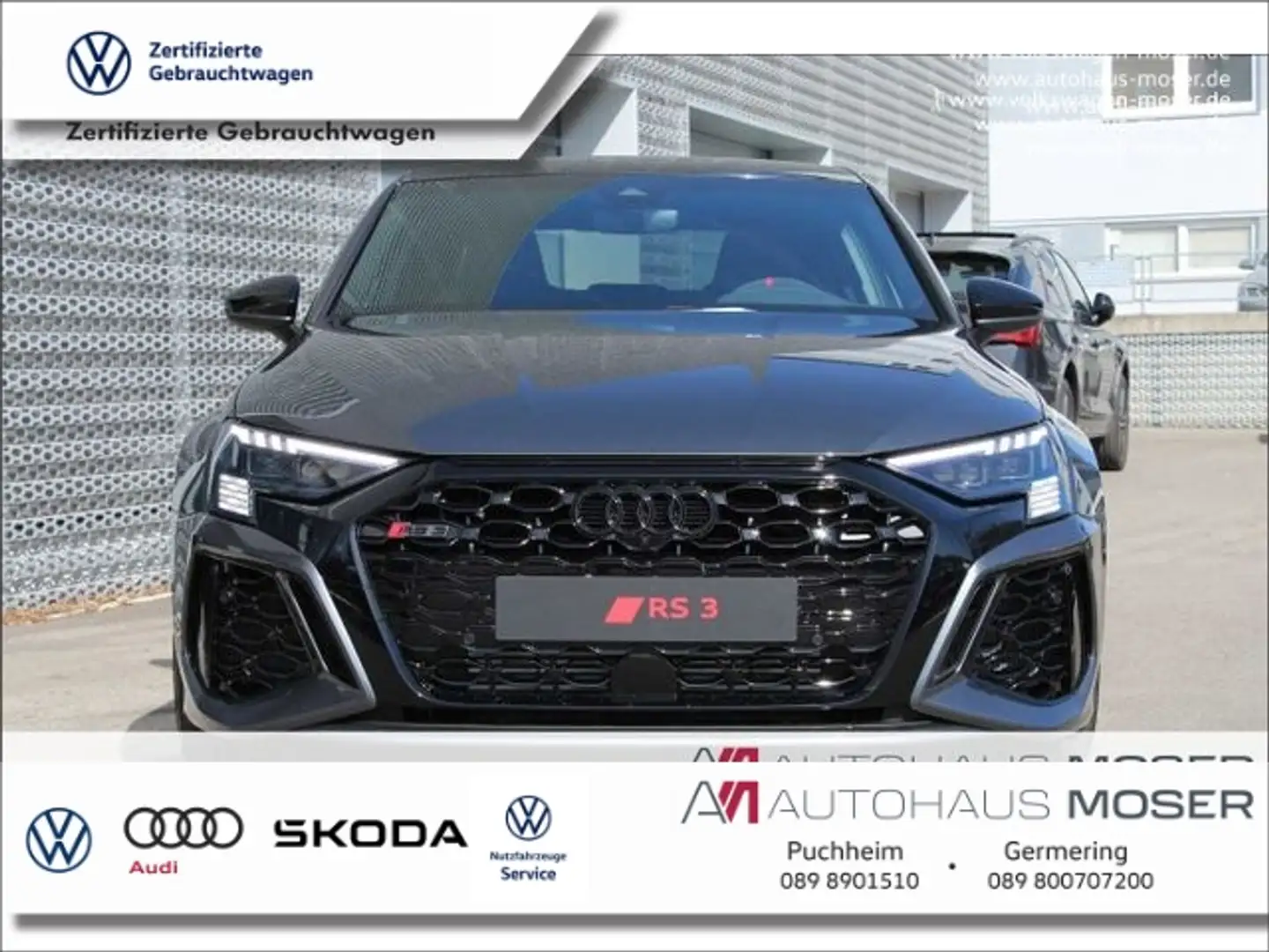 Audi RS3 Limousine qu. Mtrx*Raute*Pano*SpAGA*B&O*1.HD!!! Gris - 1
