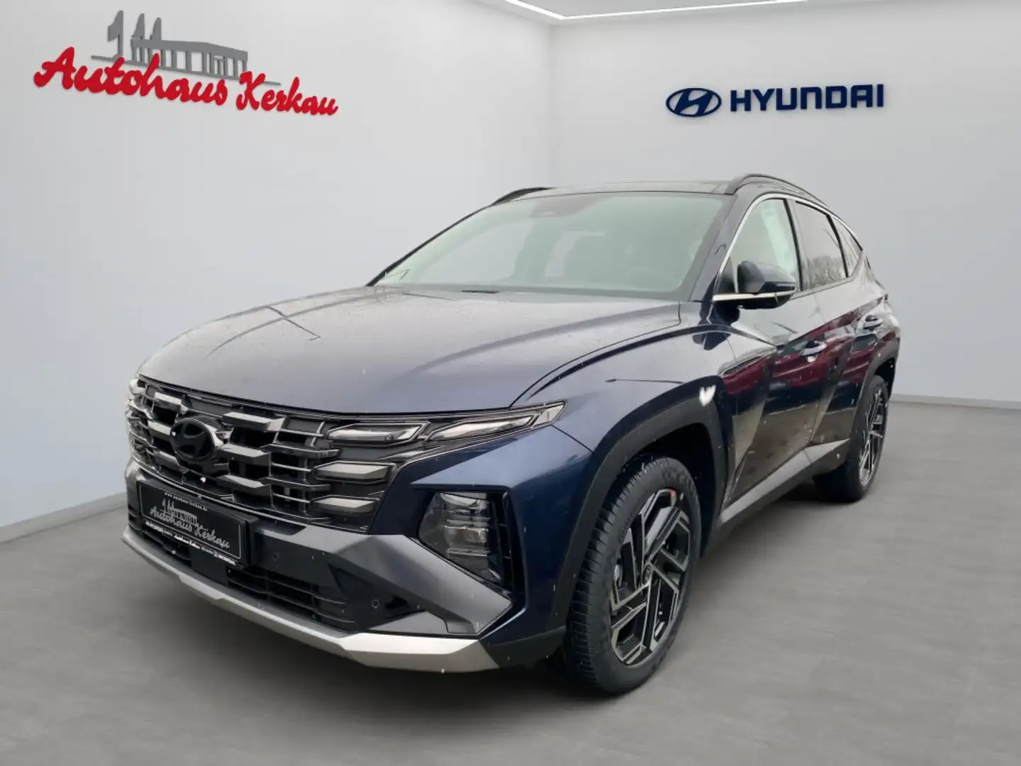 Hyundai TUCSON 1.6 T-GDi 48V-Hybrid 2WD DCT Prime+Panoramadach Bleu - 1