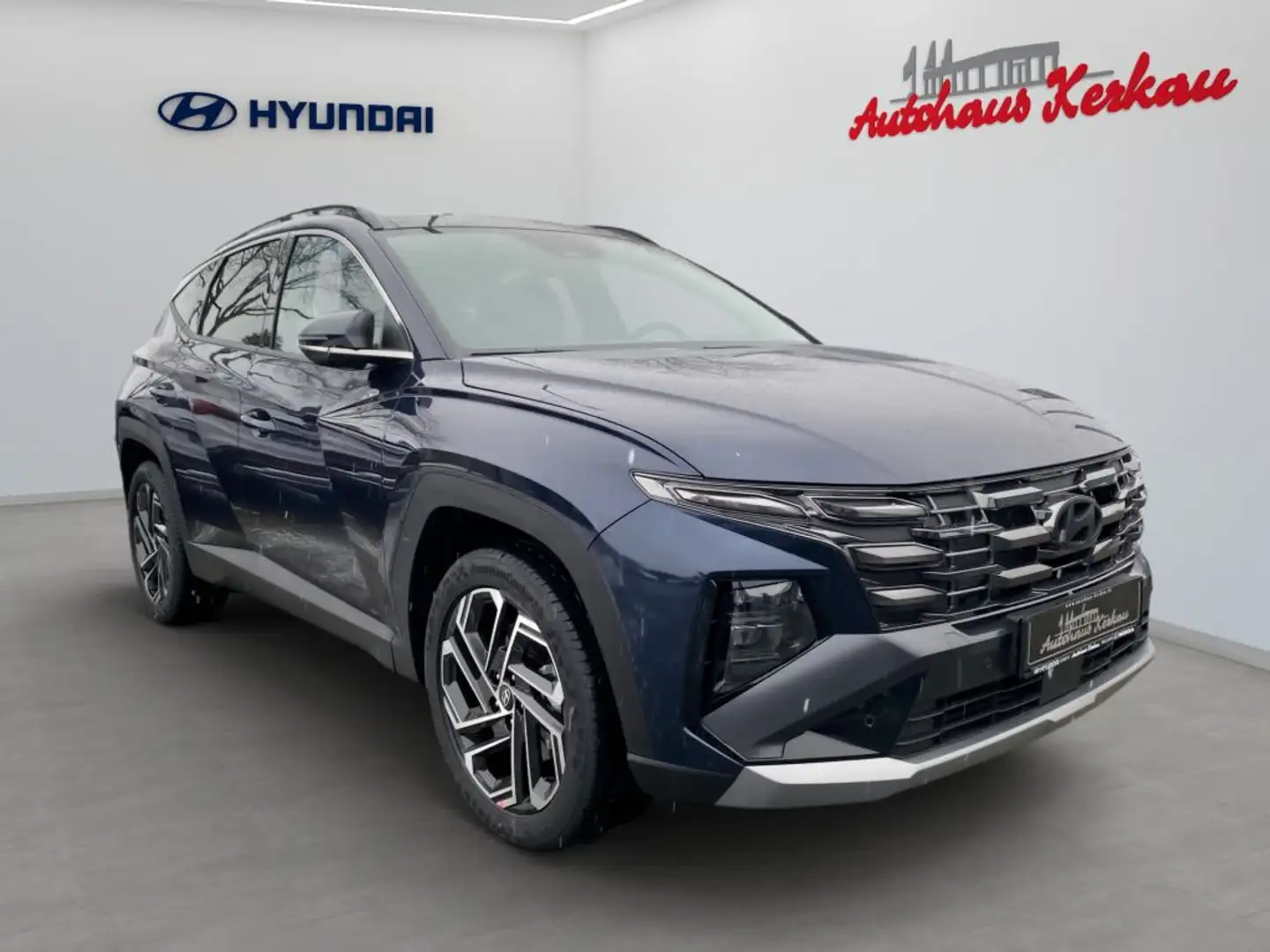 Hyundai TUCSON 1.6 T-GDi 48V-Hybrid 2WD DCT Prime+Panoramadach Blau - 2