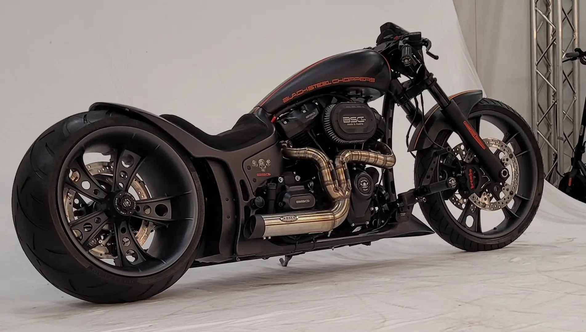 Harley-Davidson Custom Bike Milwaukee eight Dragstyle Schwarz - 2