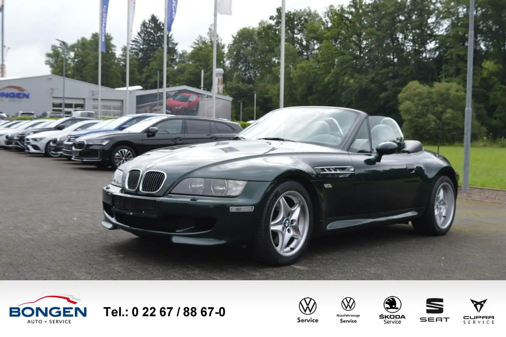 BMW Z3 M ROADSTER Leder Klima Sitzheizung Klima Leder Zelená - 1