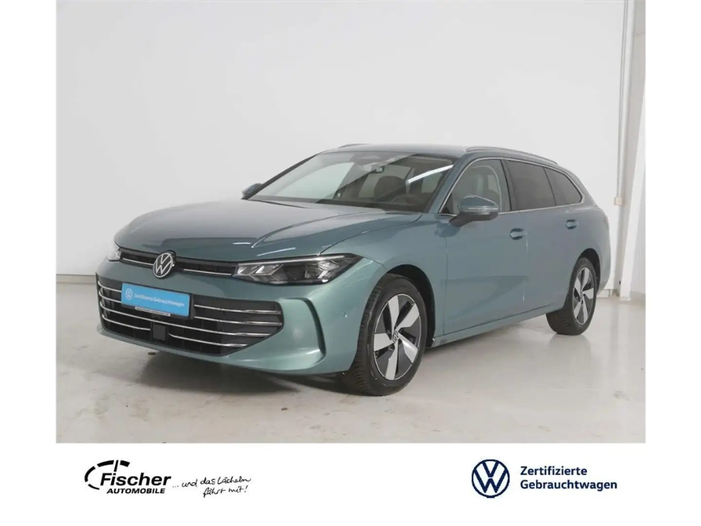Volkswagen Passat 1.5 eTSI Business DSG AHK/NAV/LED/RFK/SH Grün - 1