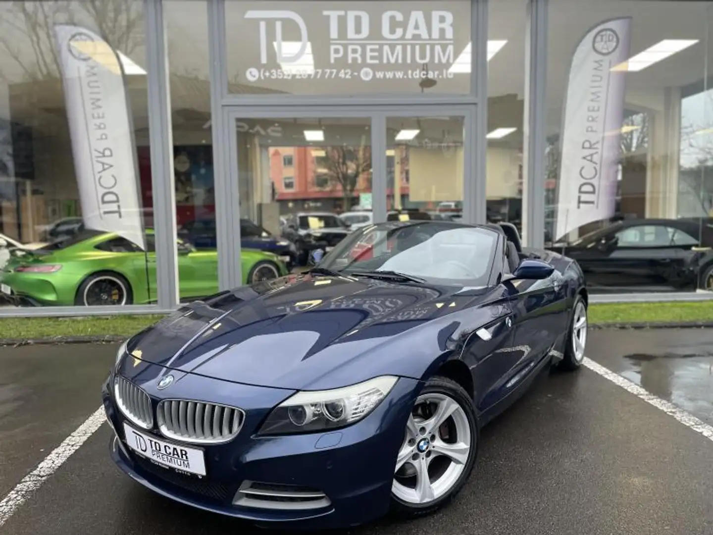 BMW Z4 sDrive 35i Cabriolet Blau - 1