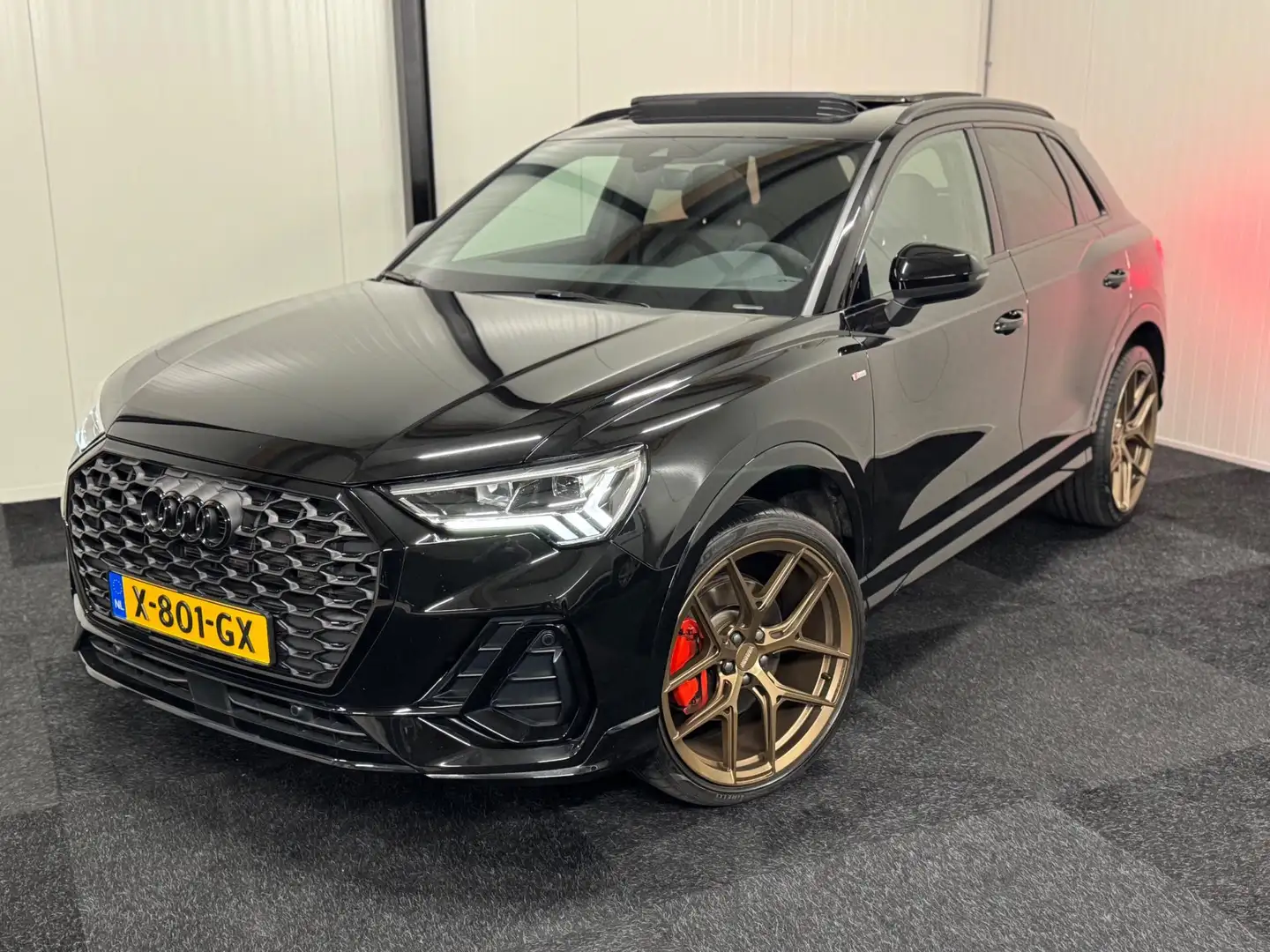 Audi Q3 40 TFSI quattro S-line 2022 CARBON/VOSSEN/21"/KEYL Zwart - 1