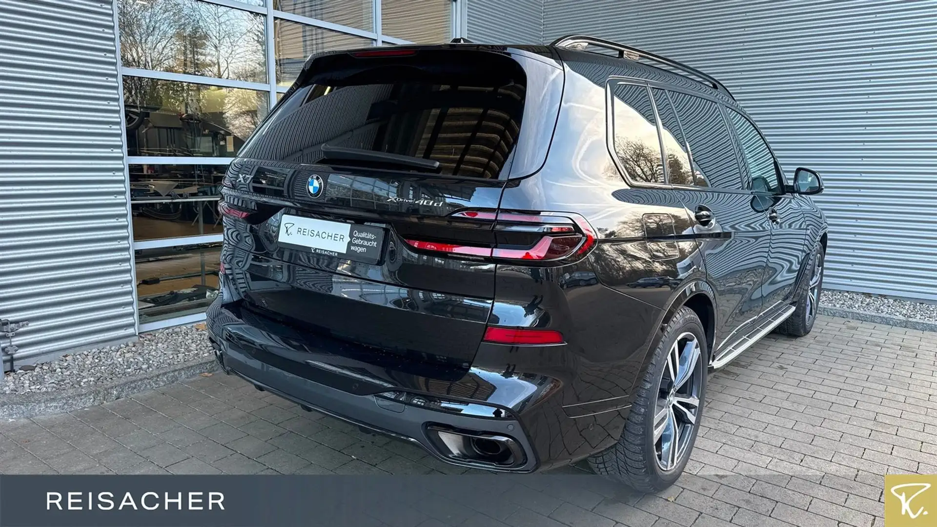 BMW X7 xDrive40dA M-Sport Navi HUD ACC AHK StdHzg Schwarz - 2