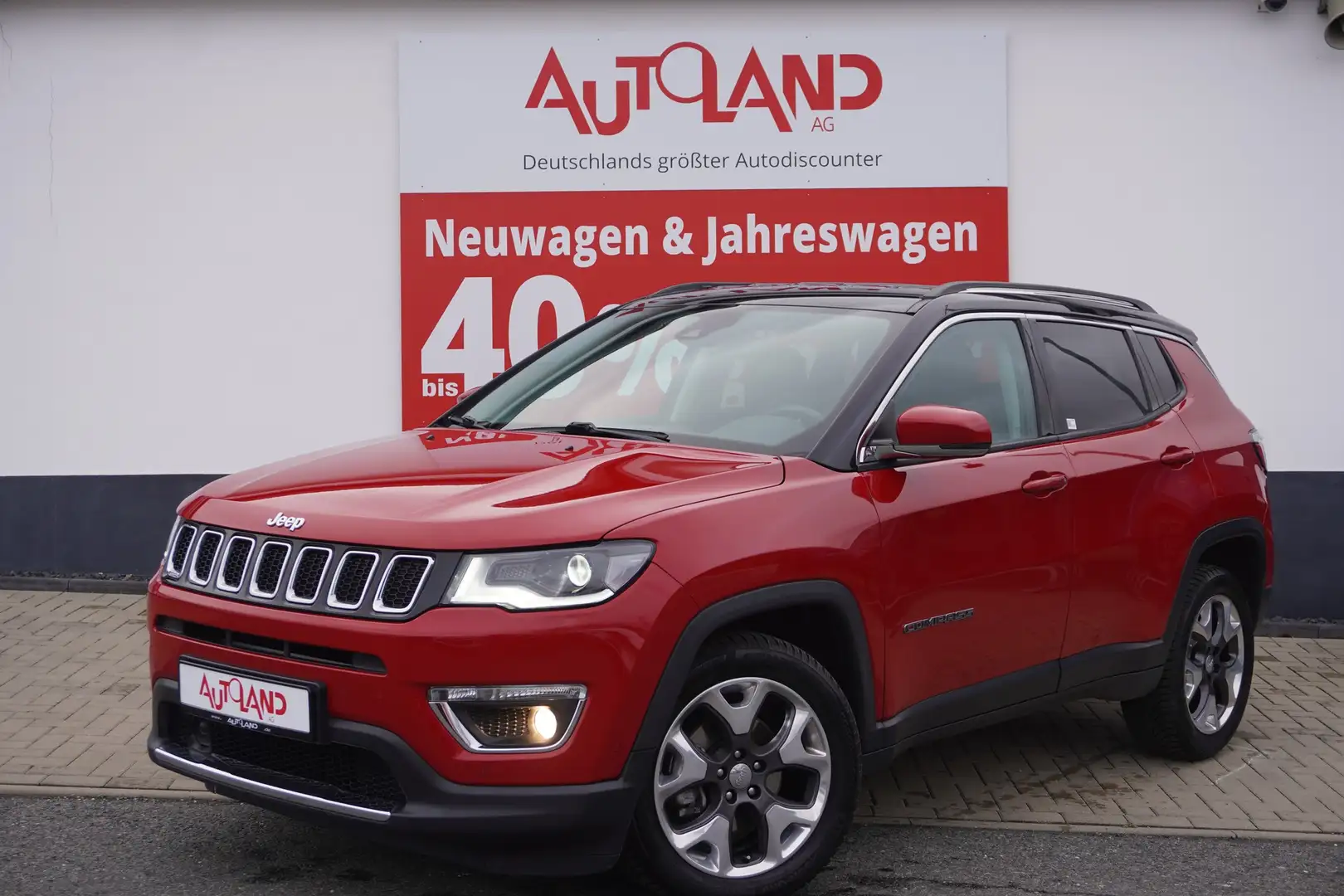 Jeep Compass 1.4 MultiAir Limited Bi-Xenon Navi AHK Rood - 2