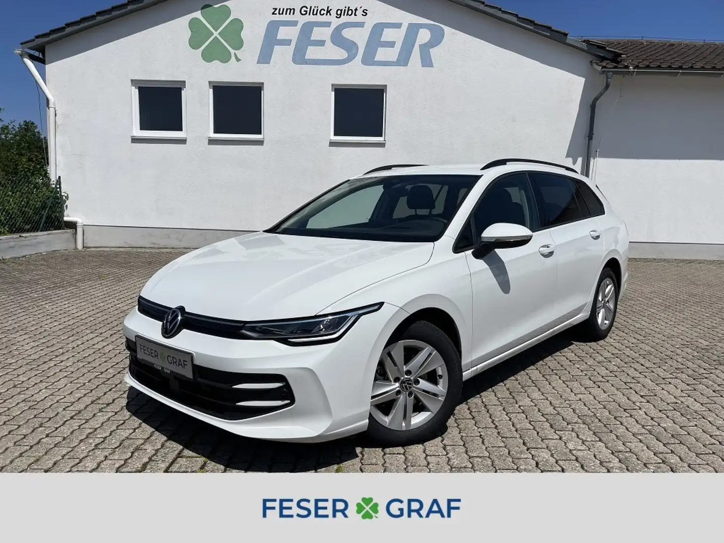 Volkswagen Golf Variant LIFE 1.5 eTSI DSG HEADUP NAVI SHZ Weiß - 1