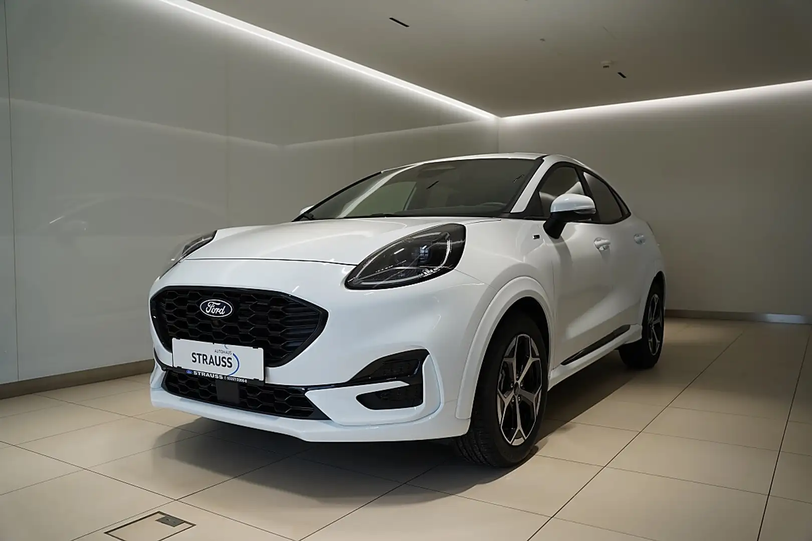 Ford Puma ST-LINE 1.0 EcoBoost 125PS Weiß - 2