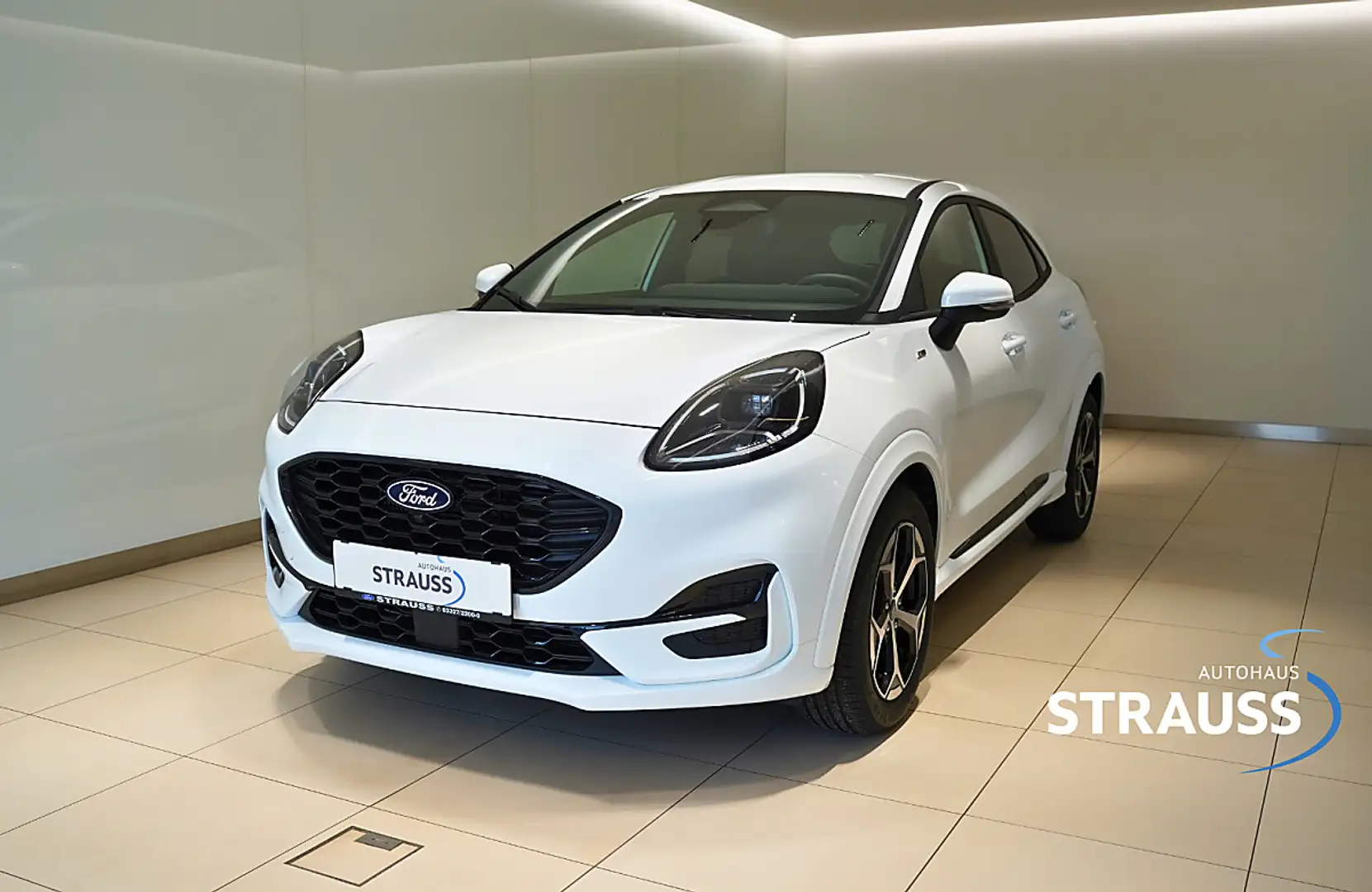 Ford Puma ST-LINE 1.0 EcoBoost 125PS Weiß - 1