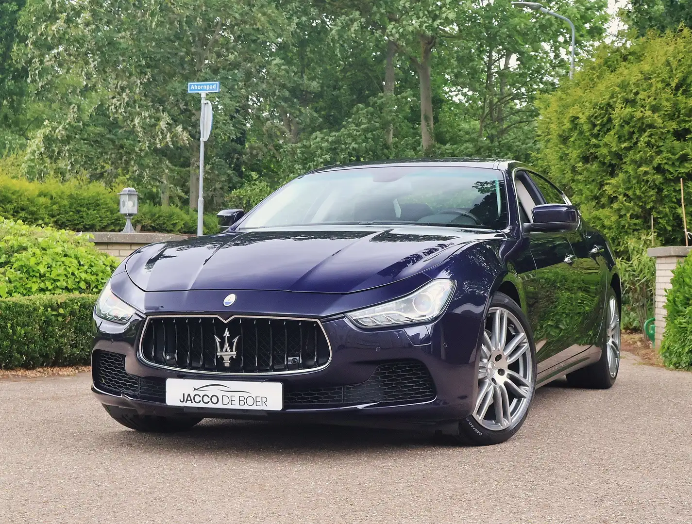 Maserati Ghibli 3.0 S Q4 410pk 20"/Prem.Pack/Sportpack Blauw - 1