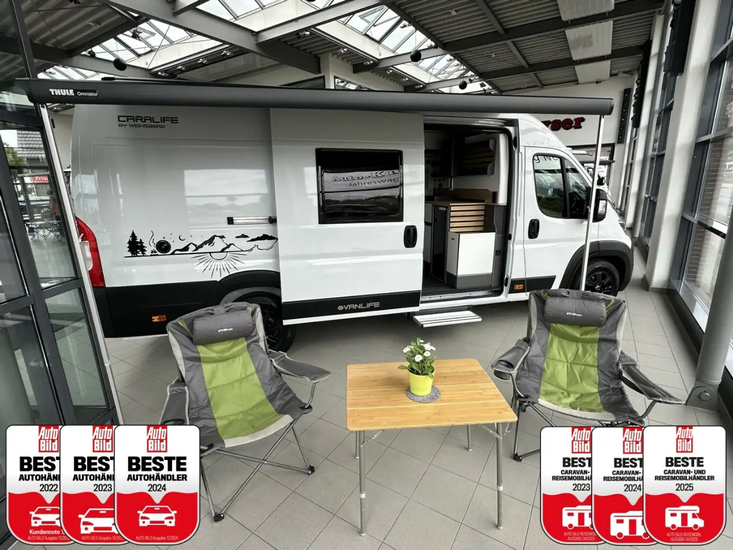 Weinsberg CaraLife 630 LQ +Frontbügel+Solar+AHK+Kamera+Marki Weiß - 1