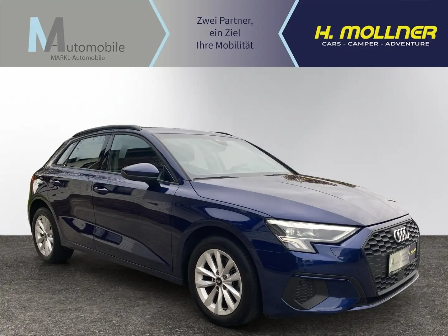 Audi A3 30 TDI s-tronic * LED, Navi, Standheizung, ...* Blau - 1