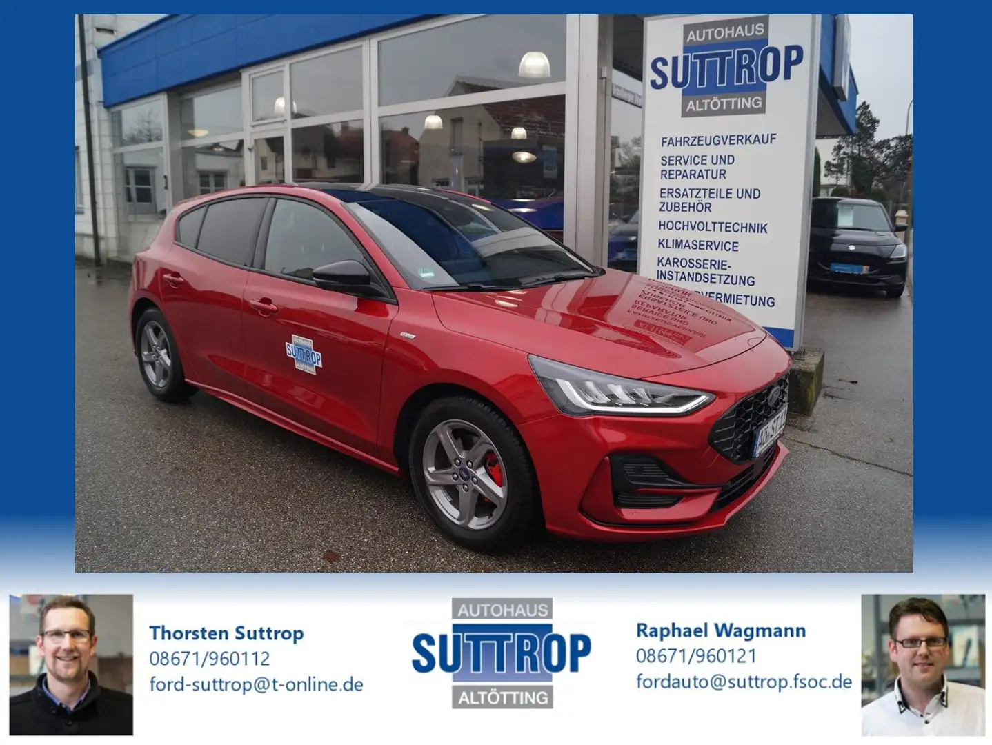 Ford Focus ST-Line Lim. 5-TG. Rot - 1