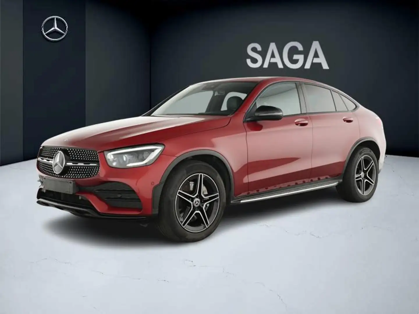 Mercedes-Benz GLC 200 GLC d Coupé AMG Pack Night Attelage Rot - 1