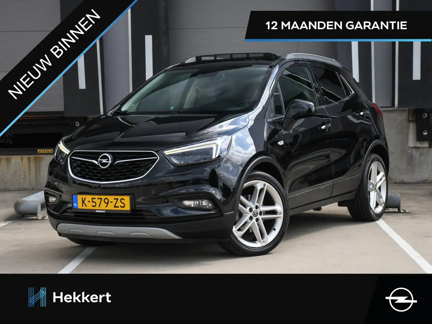 Opel Mokka X Innovation 1.4 Turbo 140pk SCHUIF-DAK | LEDER | 19 Zwart - 1