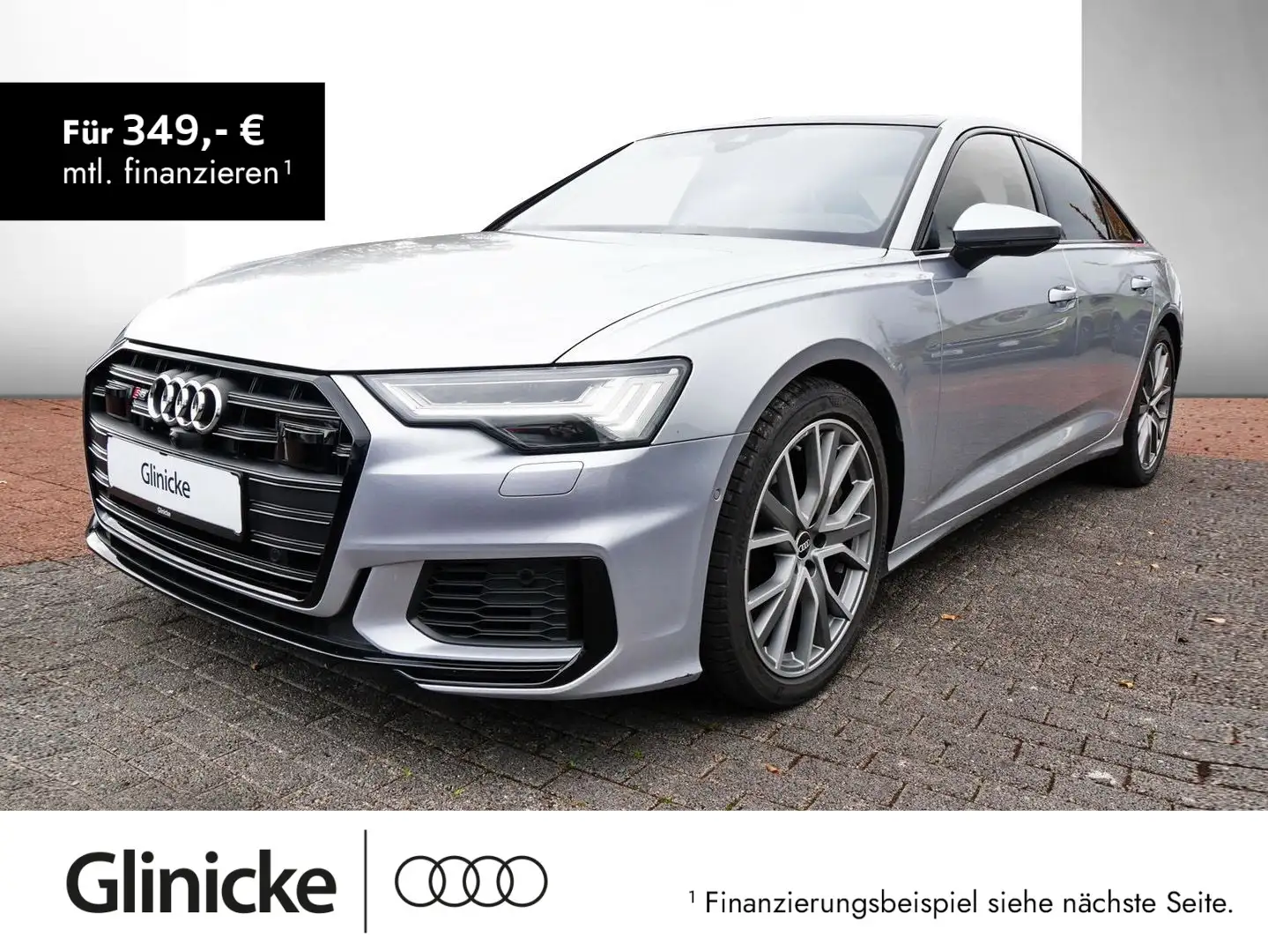 Audi S6 3.0 TDI quattro Matrix Navi Panorama B&O Silber - 1