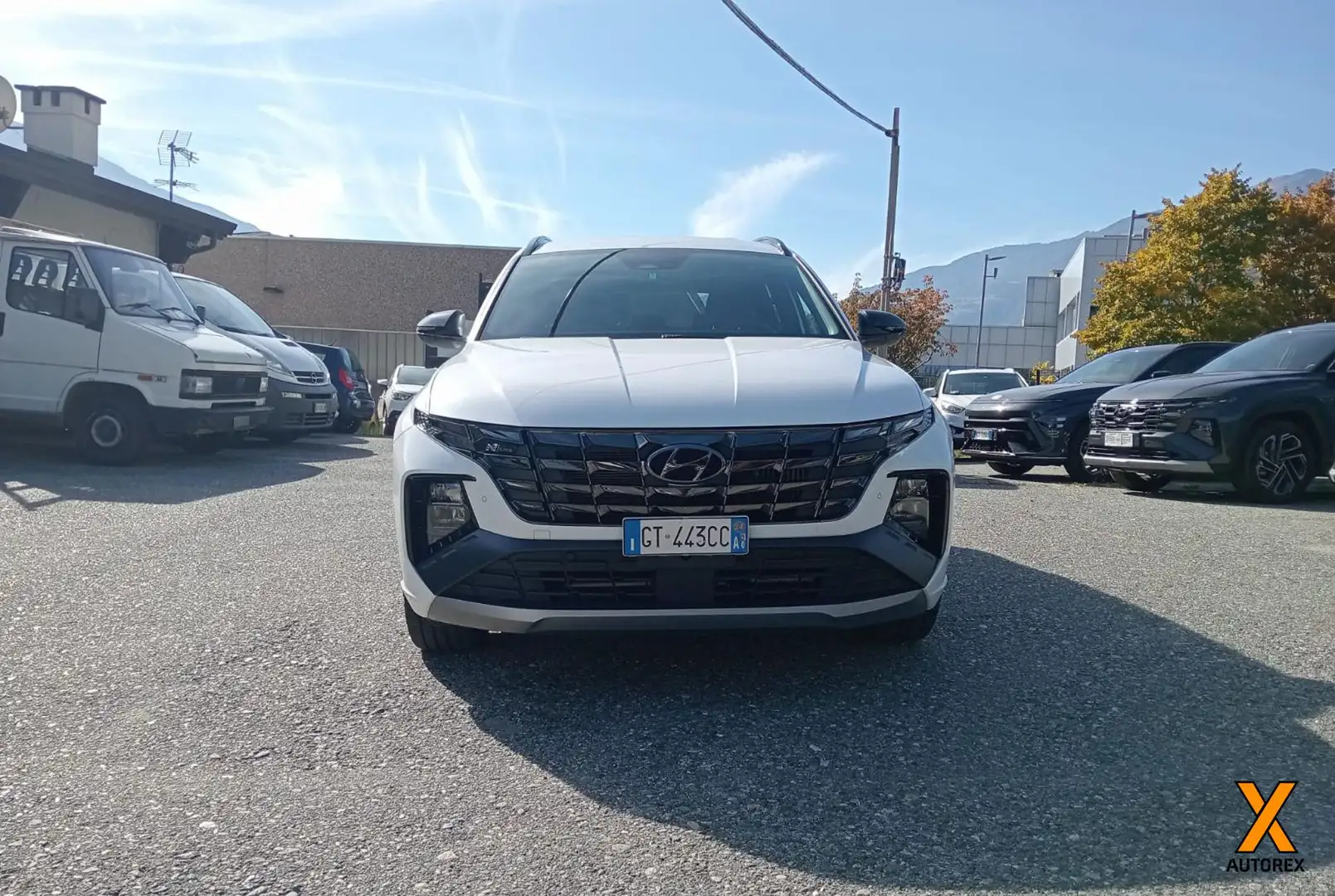 Hyundai TUCSON 1.6 HEV aut. N Line Blanc - 2