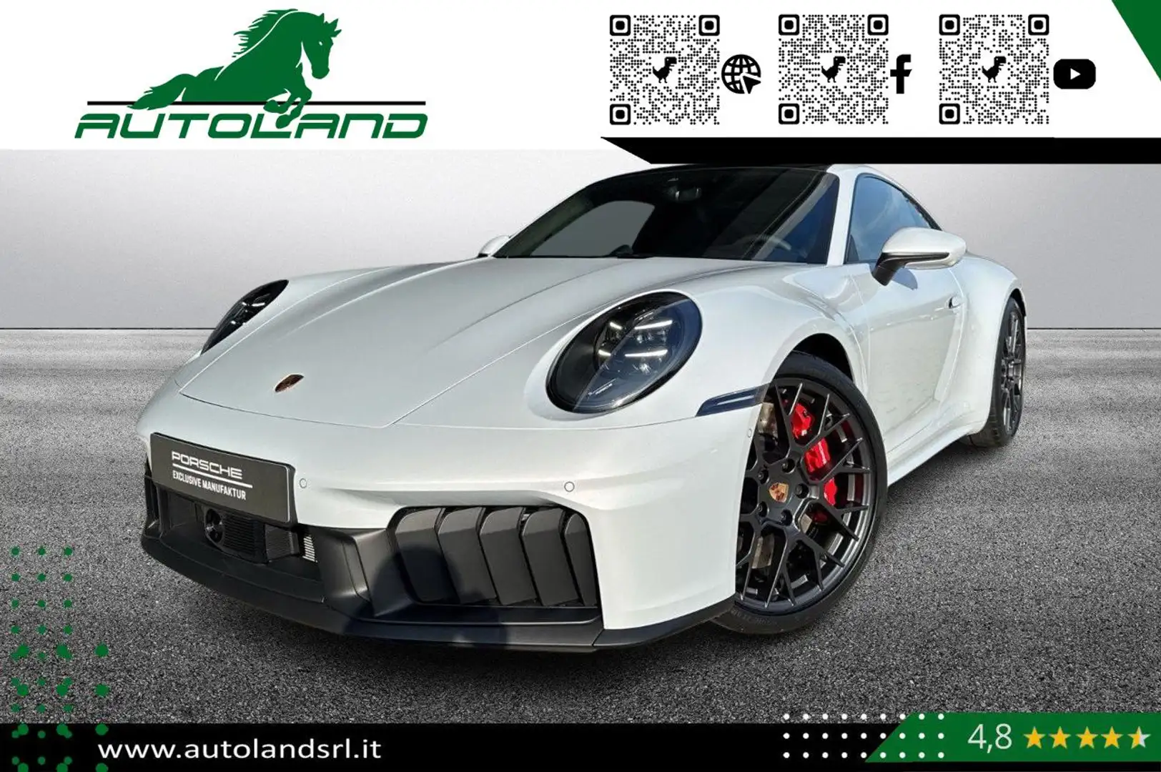 Porsche 911 Carrera GTS*Led Matrix*Tetto* Blanc - 1