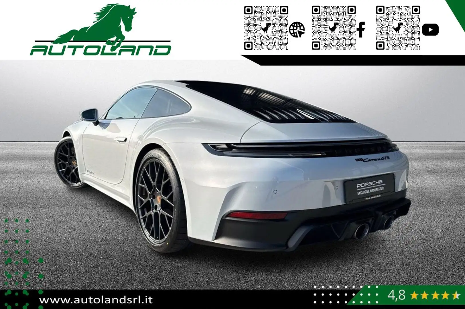 Porsche 911 Carrera GTS*Led Matrix*Tetto* Blanc - 2