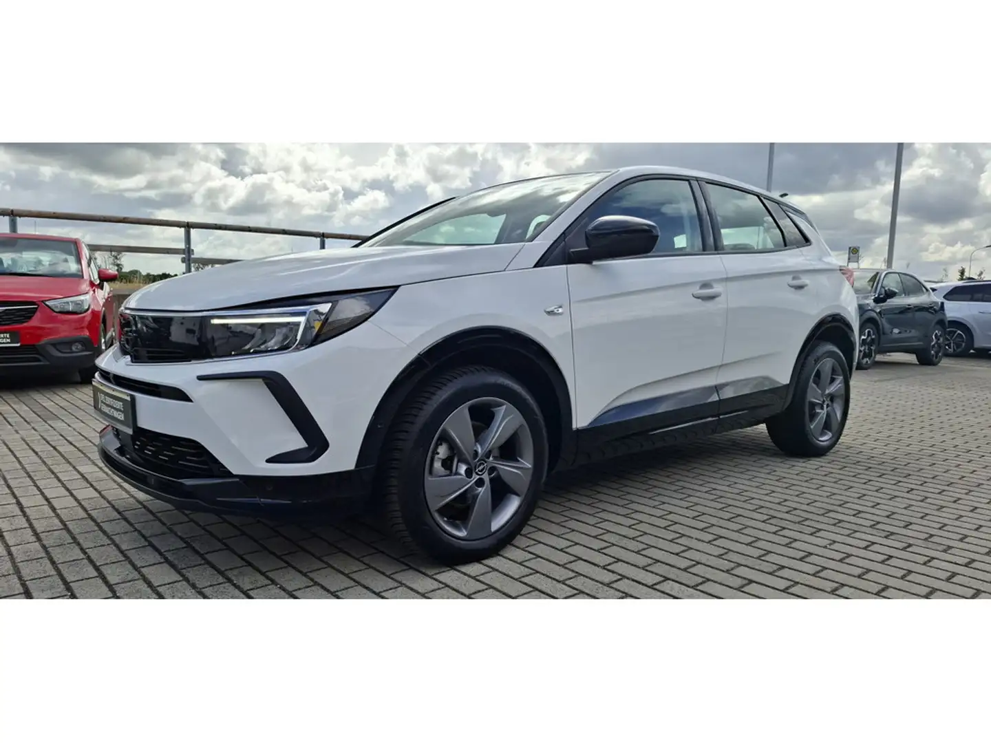 Opel Grandland 1.2 GS Line AHK ACC FACEL. LED 360° Blanco - 1