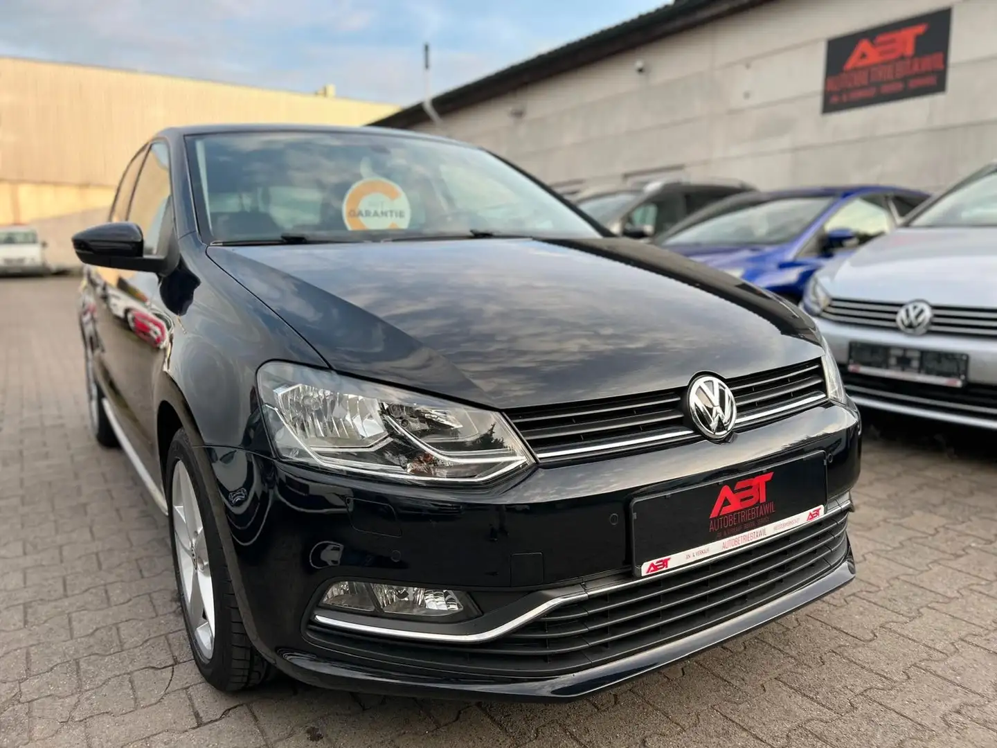 Volkswagen Polo V 1.2, Navi, 90PS, SHZ, PDC, 2.Hand Negro - 1