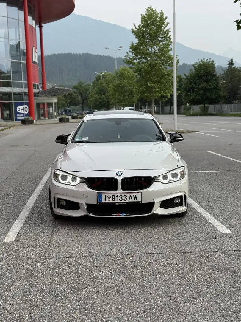 BMW 420 420d Gran Coupe M Sport Aut. Weiß - 2